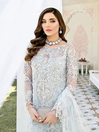 Avenir Embroidered Net 3-Piece Suit WS-01
