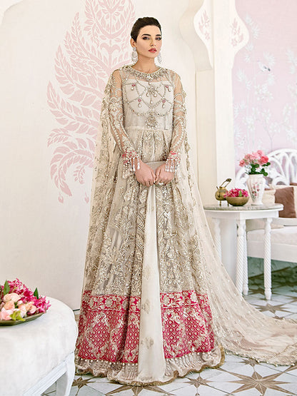 Jeune Embroidered Net 3-Piece Suit WS-02