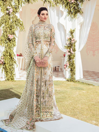 Cher Embroidered Net 3-Piece Suit WS-04