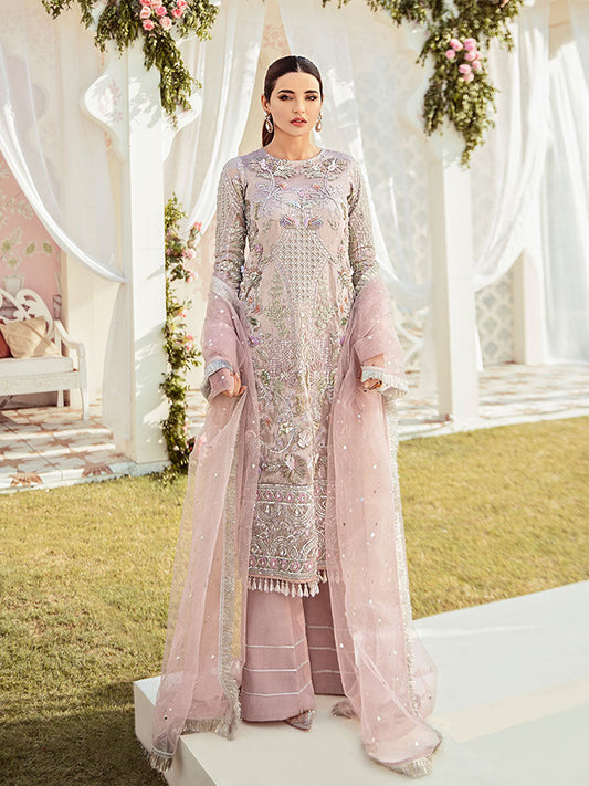 Clair Embroidered Net 3-Piece Suit WS-05