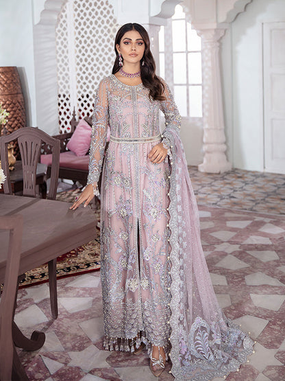 Naaz Embroidered Net 3-Piece Suit WS-09