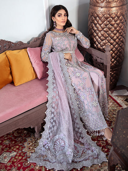 Naaz Embroidered Net 3-Piece Suit WS-09