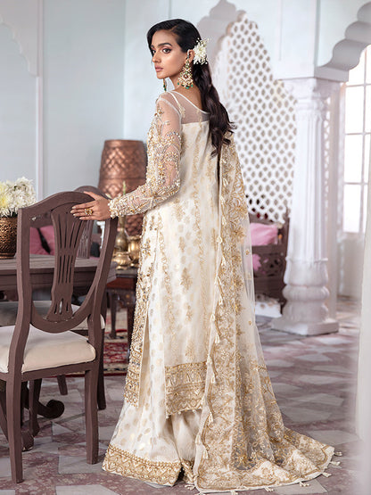 Shehnaz Embroidered Net 3-Piece Suit WS-11
