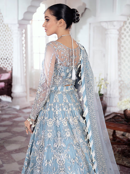 Mehnaaz Embroidered Net 3-Piece Suit WS-13