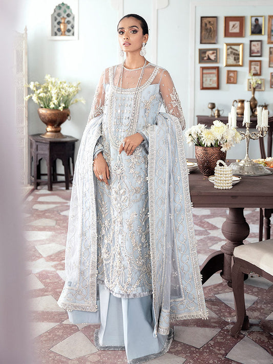 Saika Embroidered Net 3-Piece Suit WS-20