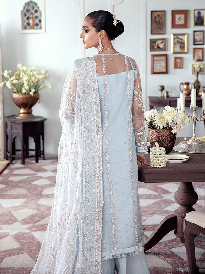 Saika Embroidered Net 3-Piece Suit WS-20