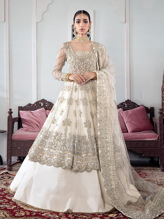 Meeral Embroidered Net 3-Piece Suit WS-22