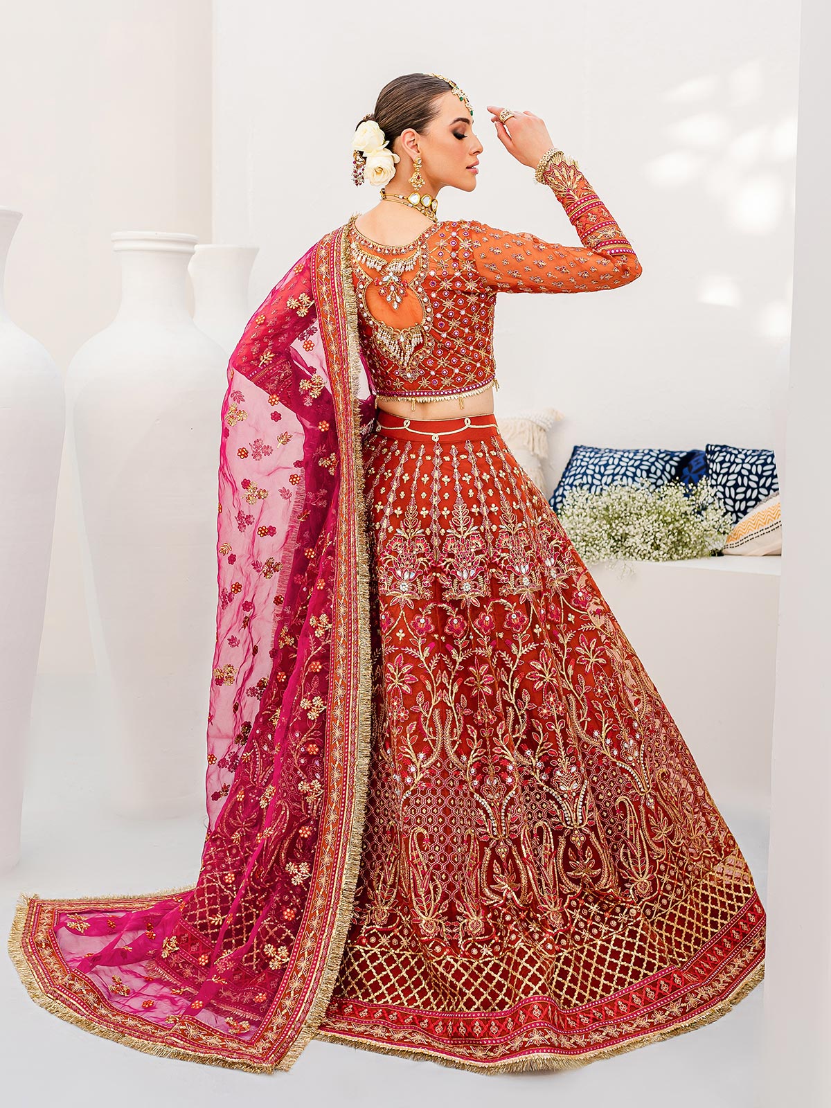 Sanaiyah 06 - 3 Piece Embroidered Wedding Collection 2022 by Gulaal