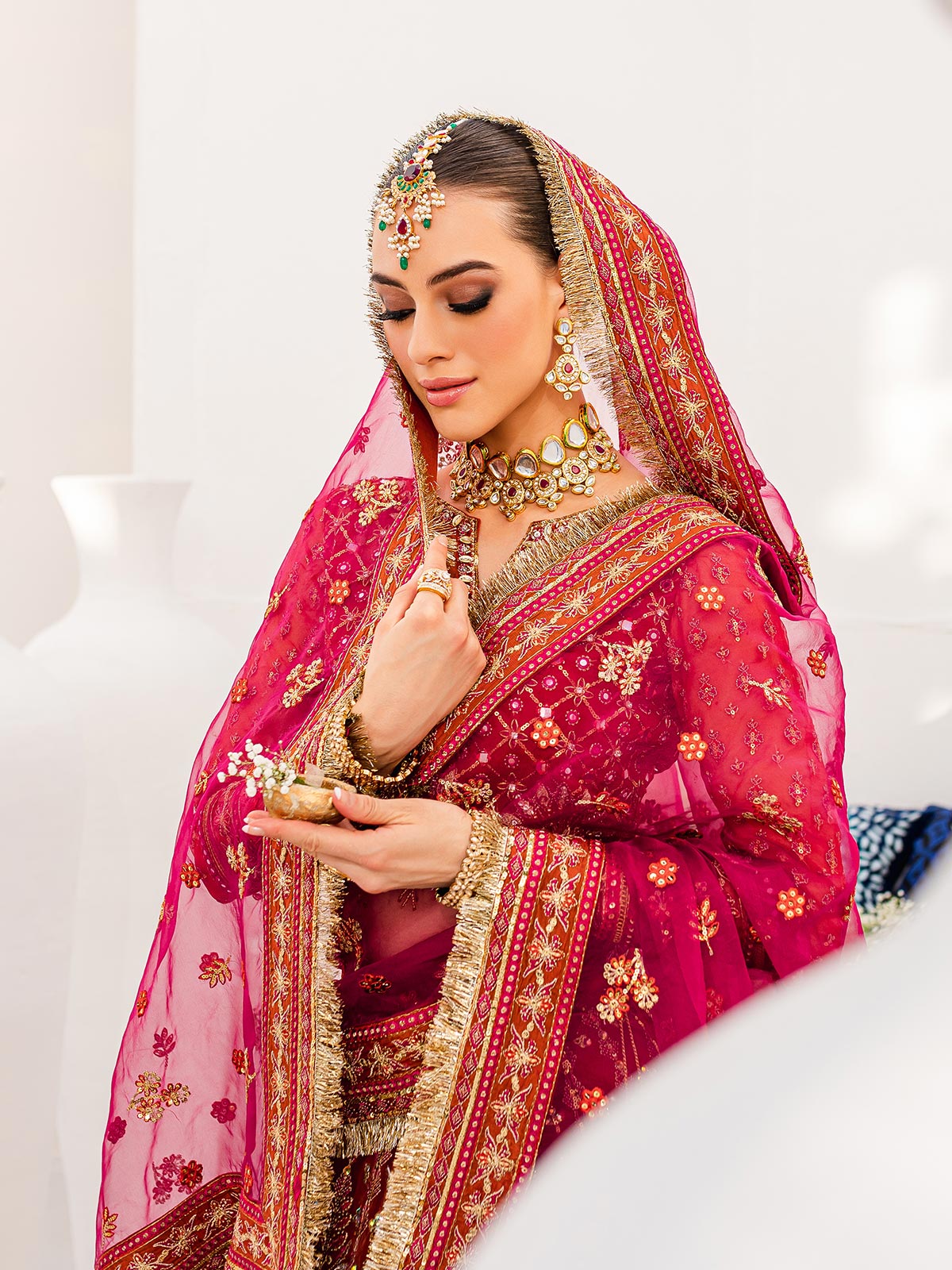 Sanaiyah 06 - 3 Piece Embroidered Wedding Collection 2022 by Gulaal