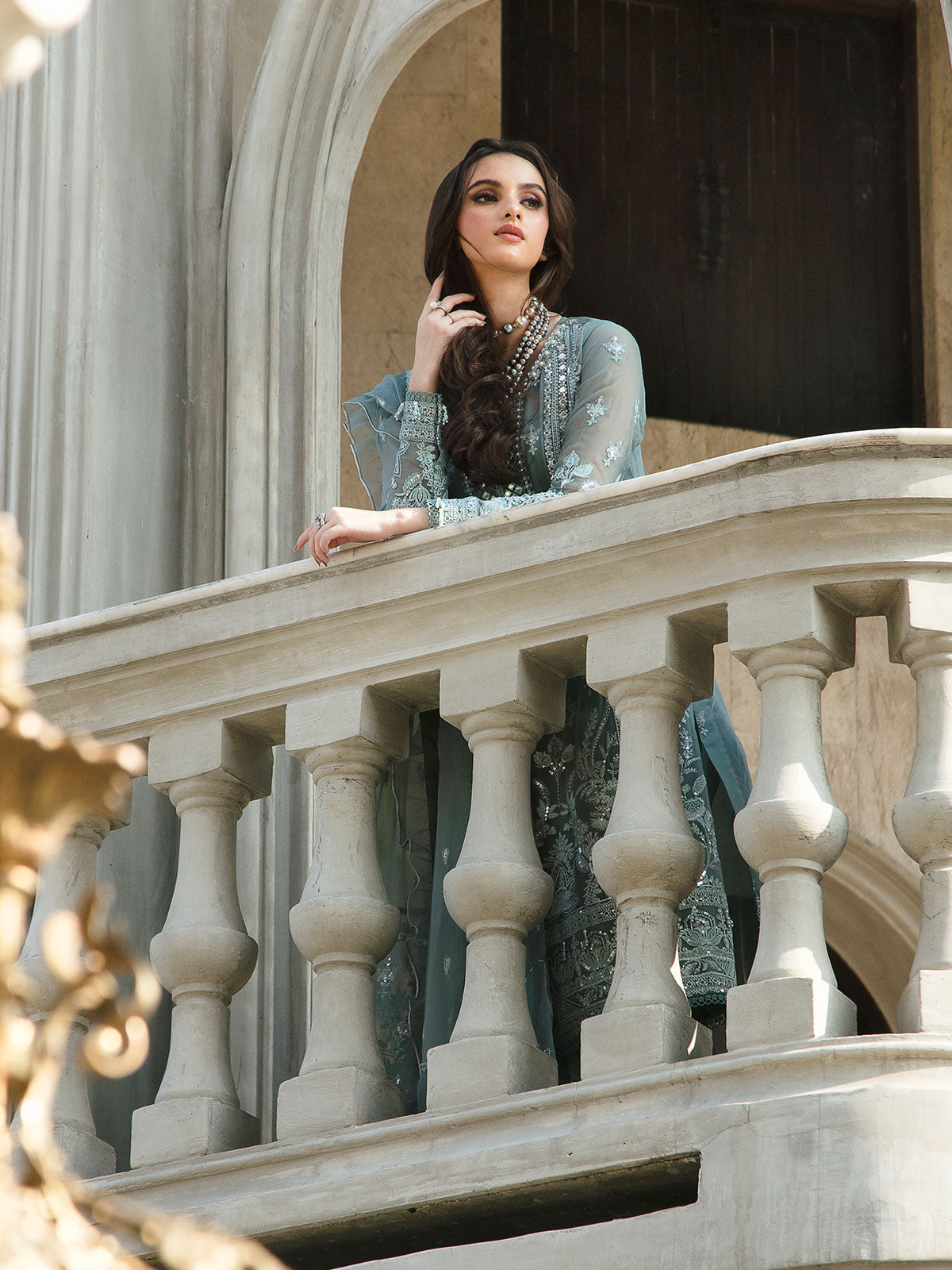 Aiyla 07 Embroidered Chiffon Eid Collection by Gulaal