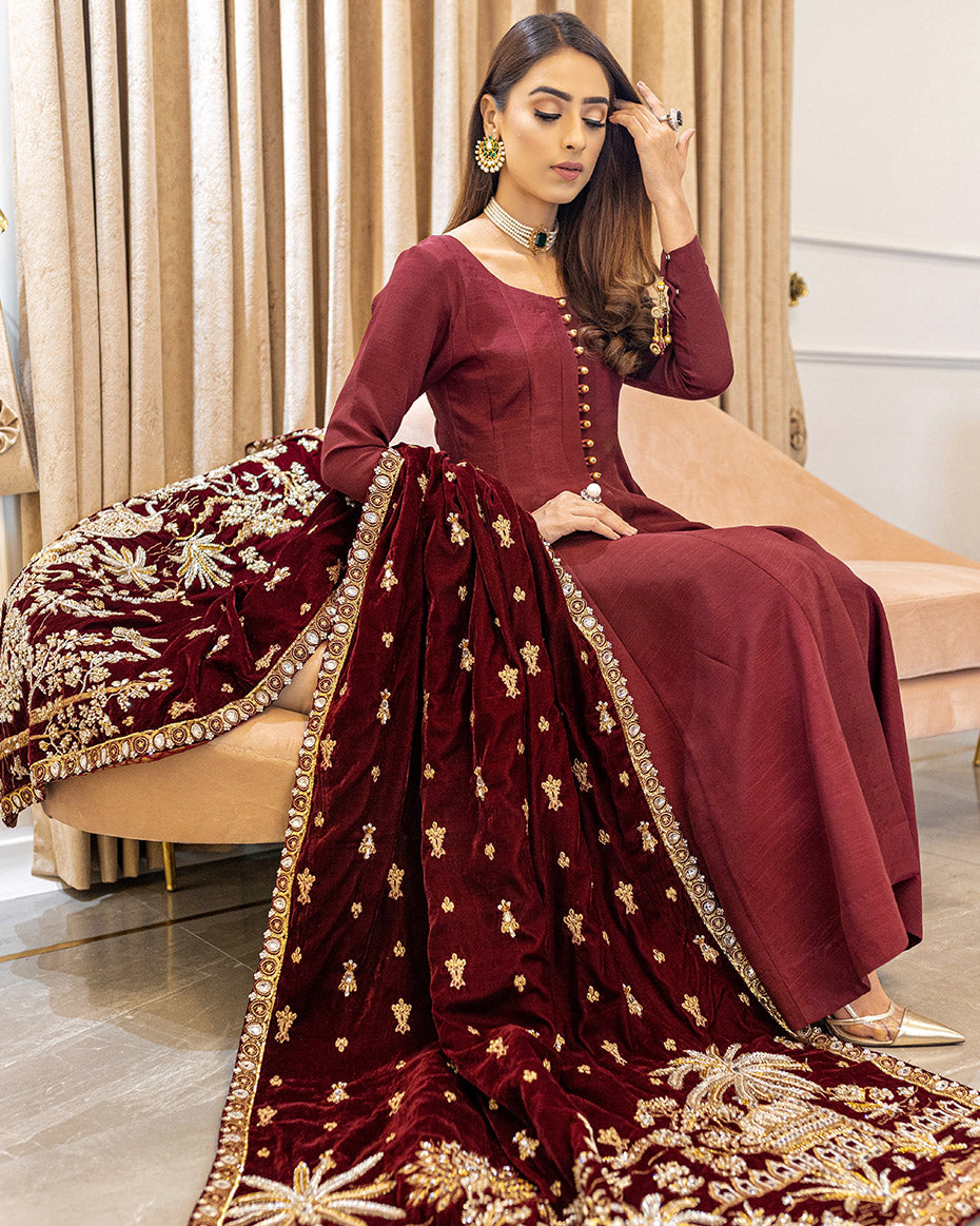 Maral ABS-02 - Aarzoo Bridal Shawls