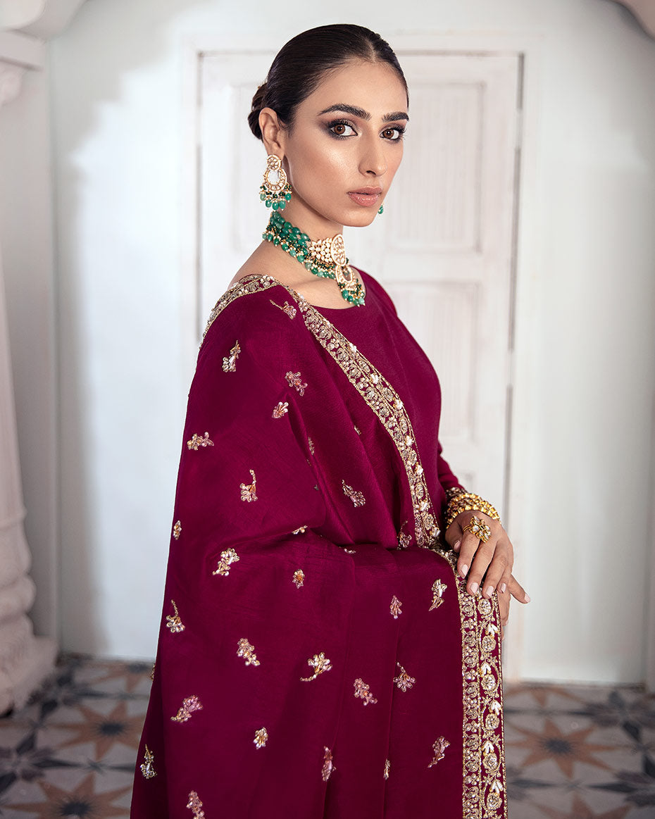 Bano K-02 Aarzoo - Bridal Shawls