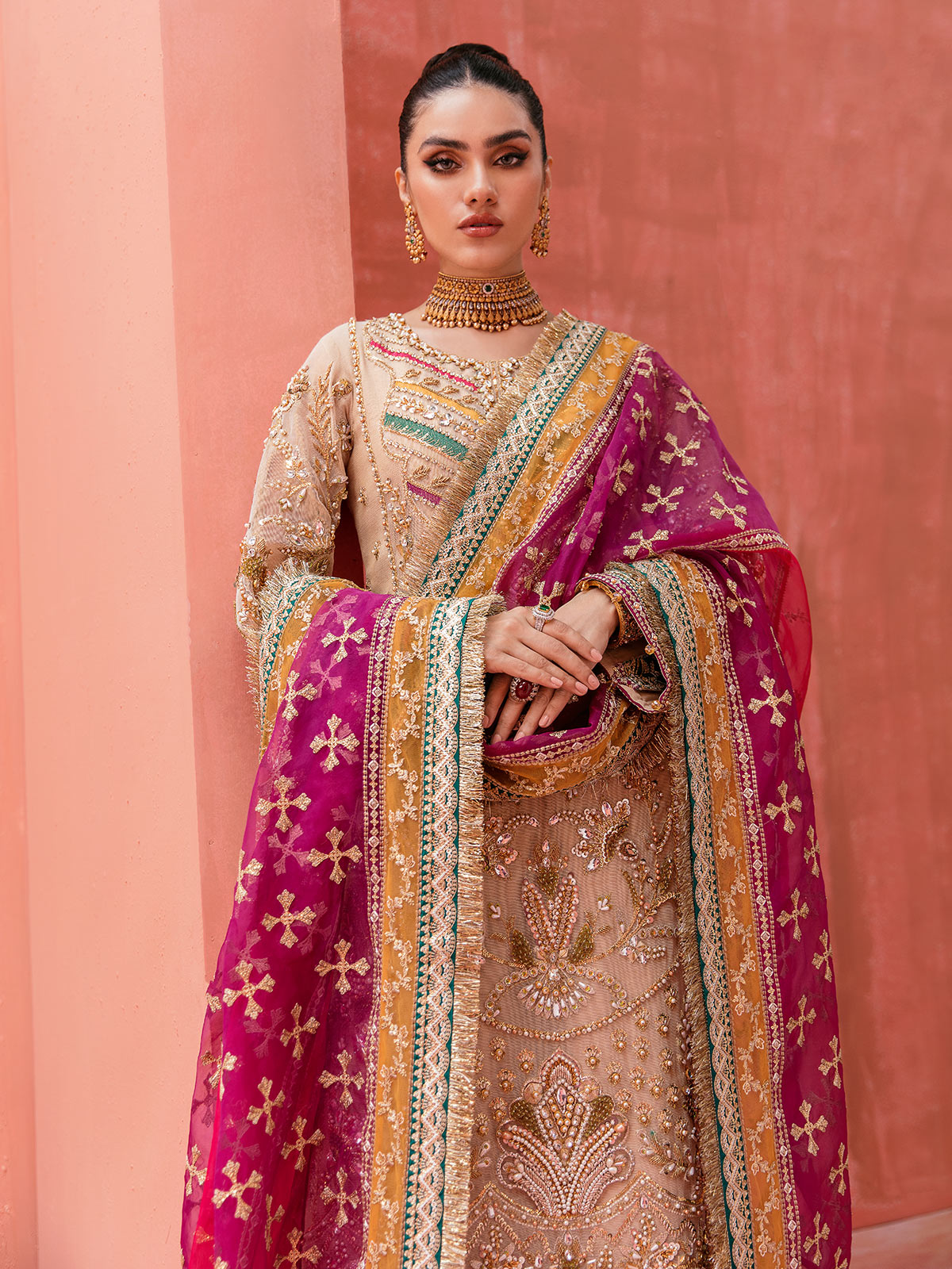 Zohal GL-WS-22V1-26 Zaryaab Wedding Formals Collection by Gulaal