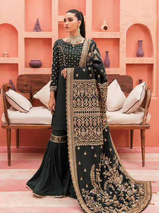 GL-WS-22V1-33 (Shawl) Zaryaab Wedding Formals Collection by Gulaal