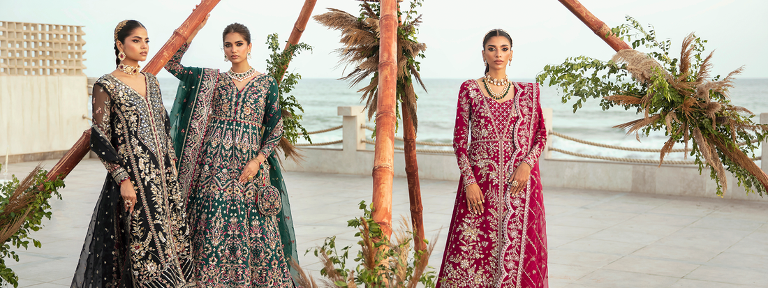 Pakistani bridal dresses or wedding dresses in Pakistan