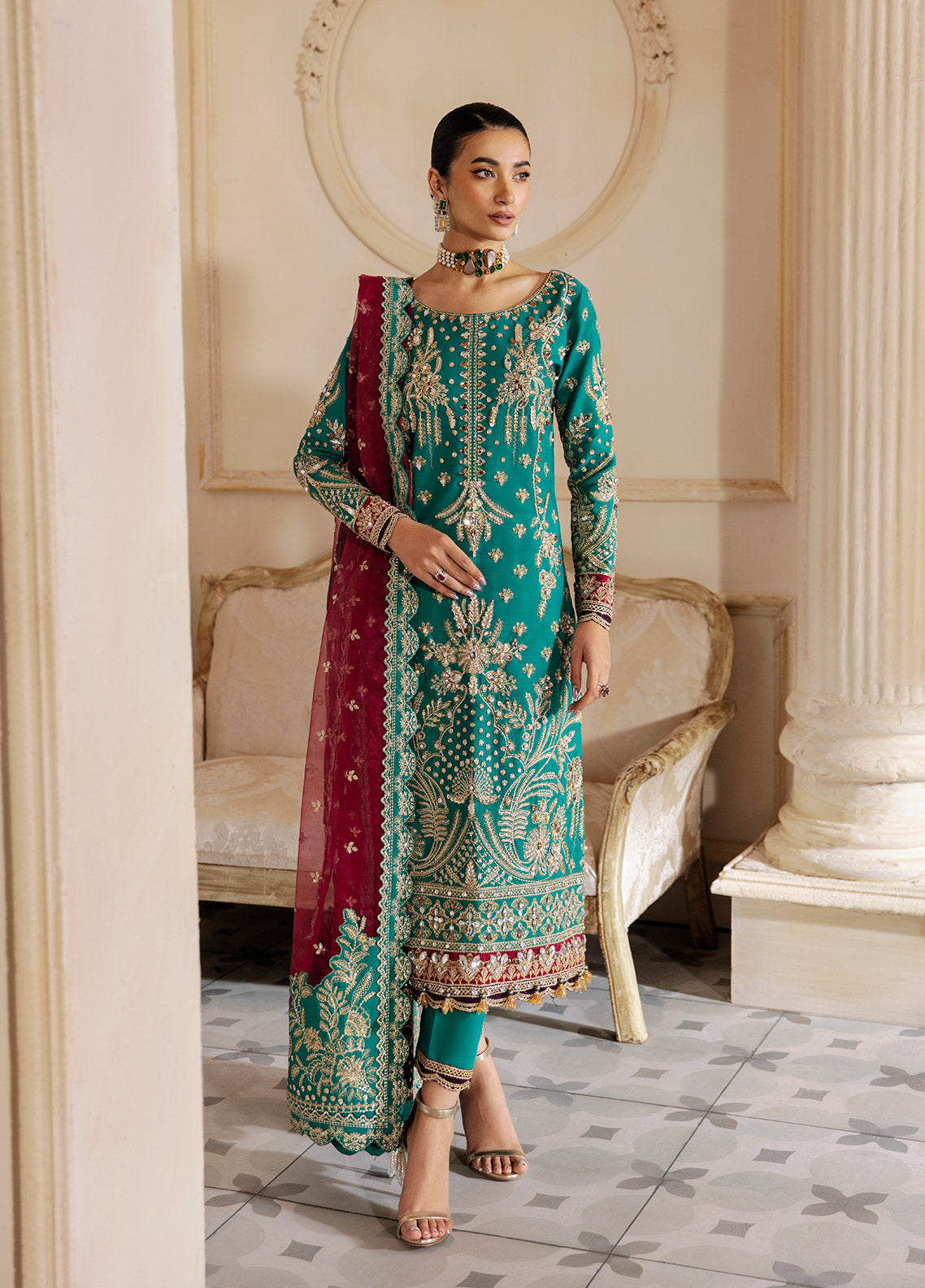 Buy Pakistani Bridal Outfit, Engagement/nikah Pakistani/indian/bengali Wedding  Dress Online in India - Etsy