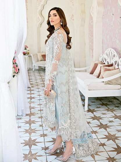 Avenir Embroidered Net 3-Piece Suit WS-01