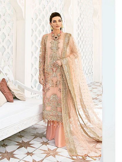 Voir Embroidered Net 3-Piece Suit WS-07 - Fleur De Rose Wedding Formals