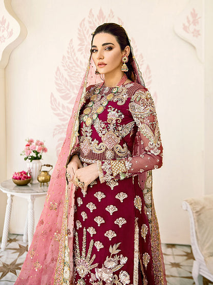 Pois Embroidered Net 3-Piece Suit WS-08