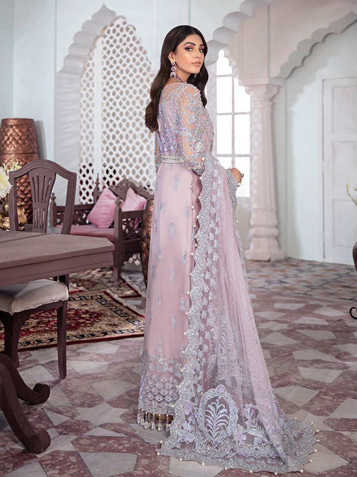 Naaz Embroidered Net 3-Piece Suit WS-09