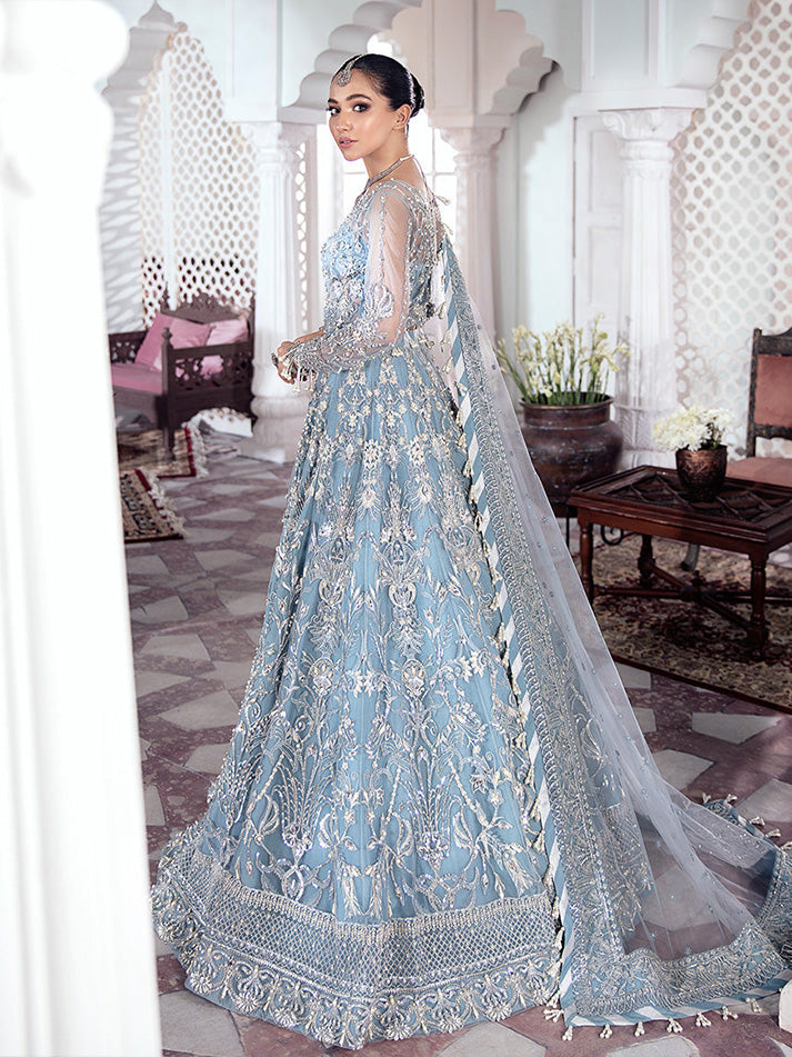 Mehnaaz Embroidered Net 3-Piece Suit WS-13