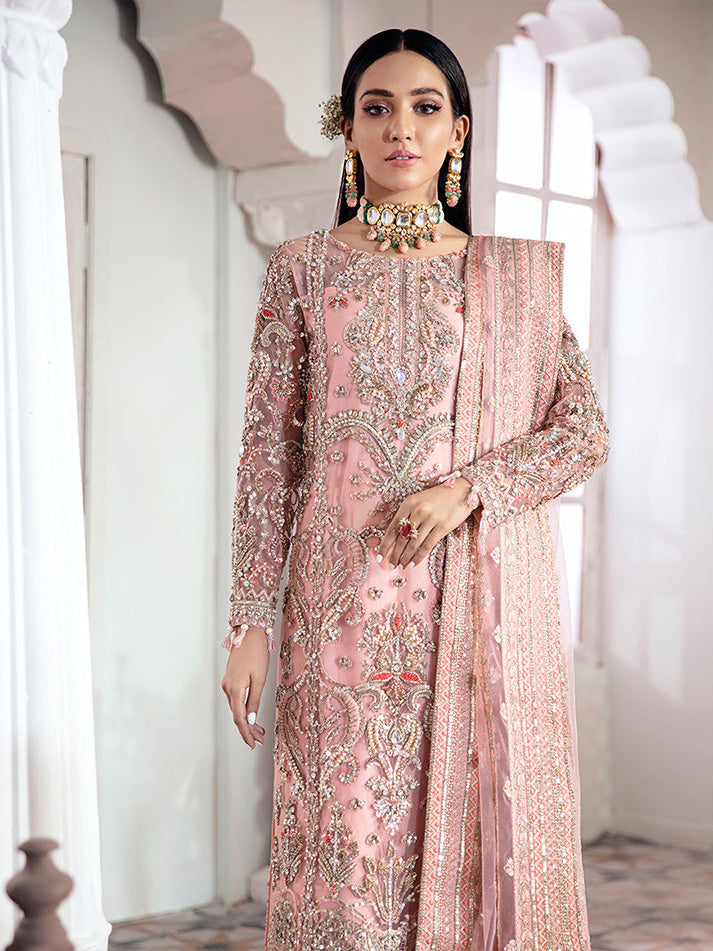 Arjumand Embroidered Net 3-Piece Suit WS-15