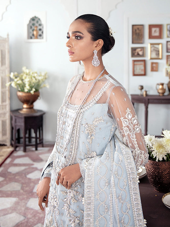Saika Embroidered Net 3-Piece Suit WS-20