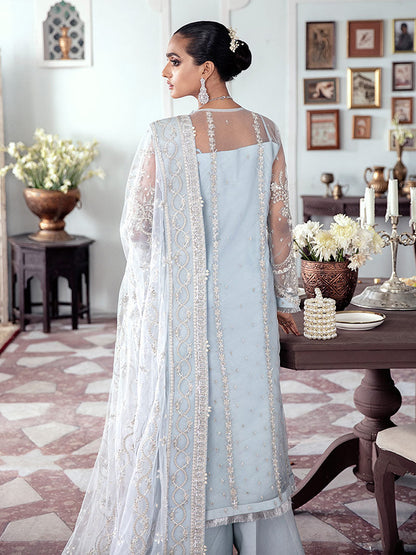 Saika Embroidered Net 3-Piece Suit WS-20