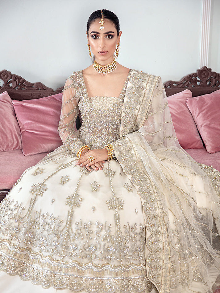 Meeral Embroidered Net 3-Piece Suit WS-22