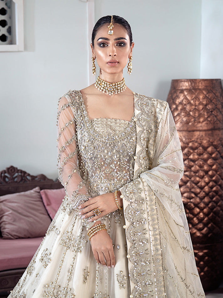 Meeral Embroidered Net 3-Piece Suit WS-22