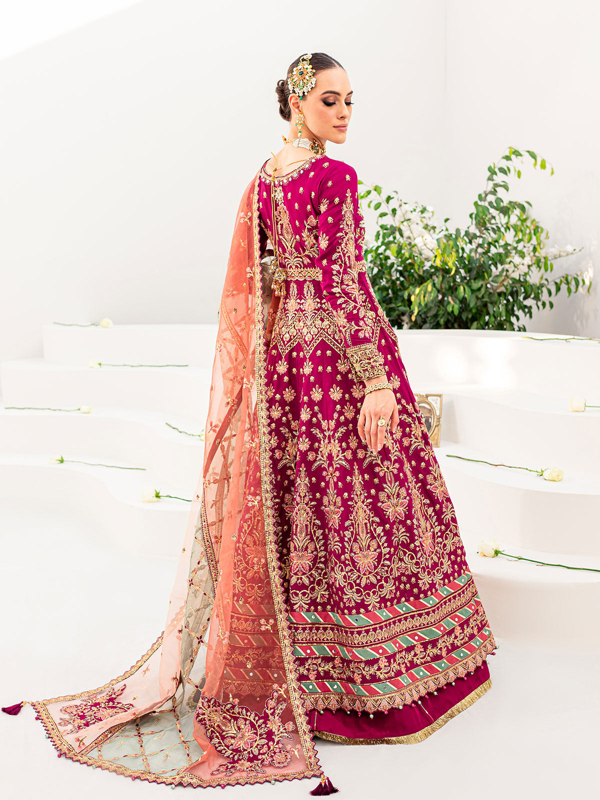 Satrangi 01 - 3 Piece Embroidered Wedding Collection 2022 by Gulaal 