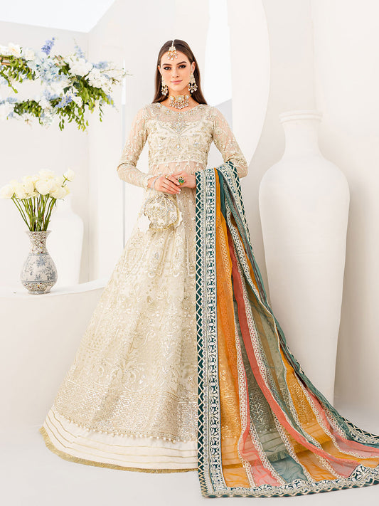 Kiyarah 02 - 3 Piece Embroidered  Wedding Collection 2022 by Gulaal 