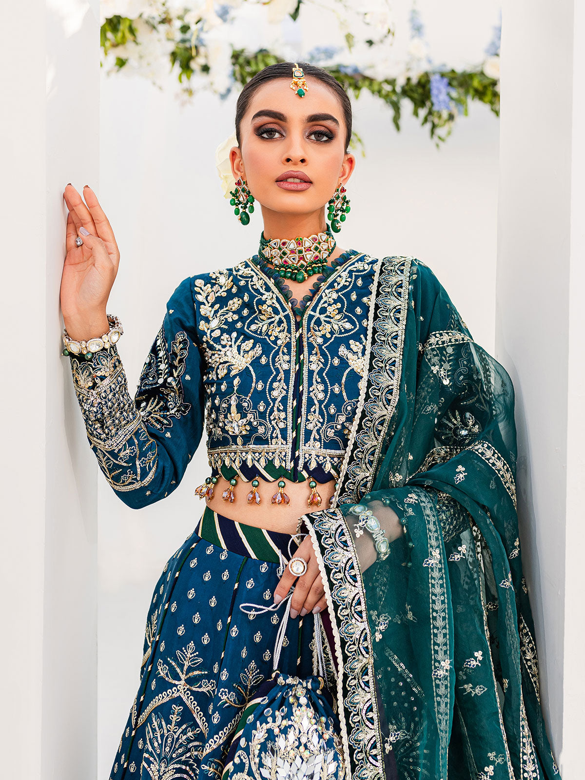 Shabnam 03 - 3 Piece Embroidered Wedding Collection 2022 by Gulaal 