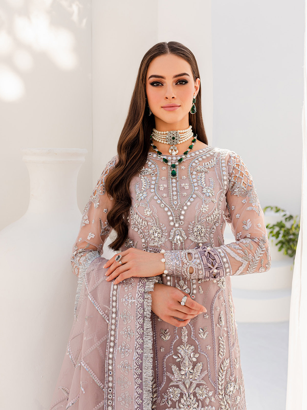 Rayah 04 - 3 Piece Embroidered Wedding Collection 2022 by Gulaal 