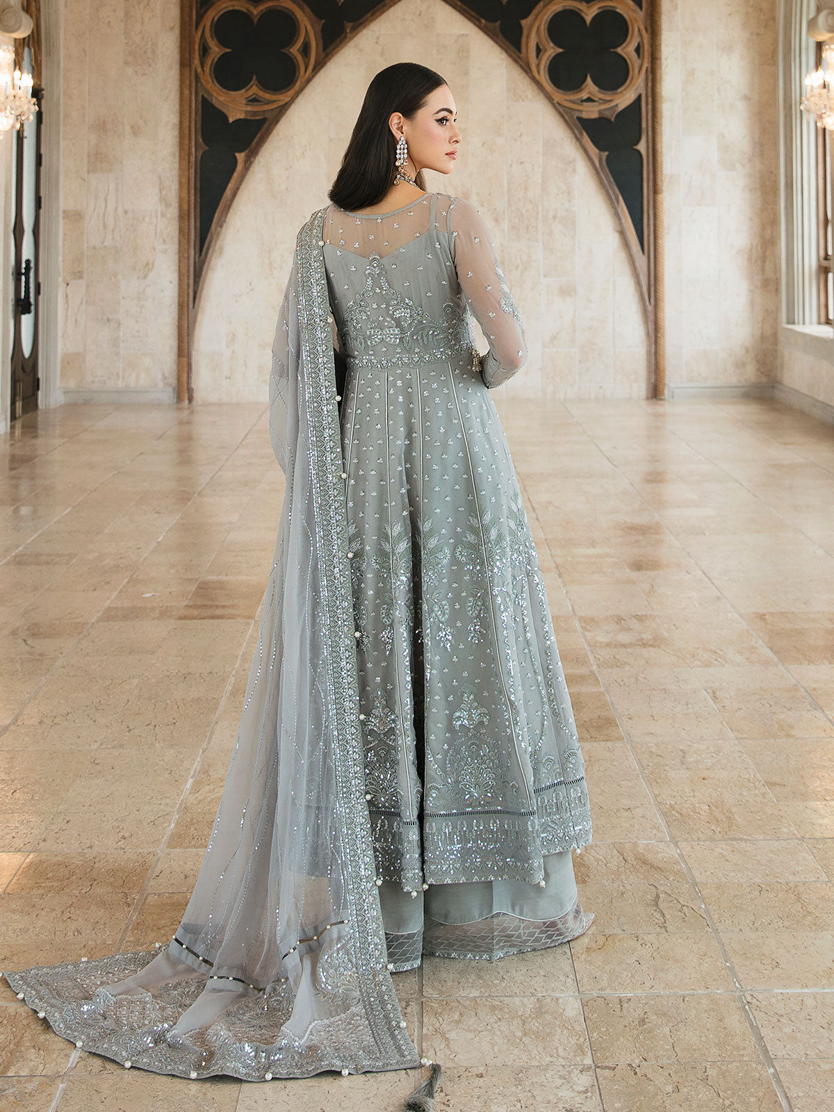 Arwa 06 Embroidered Chiffon Eid Collection by Gulaal