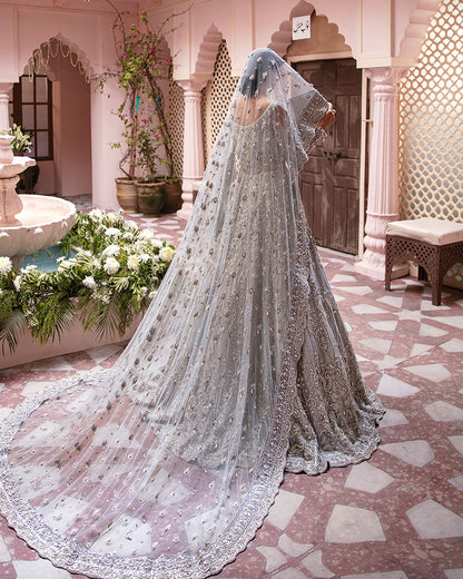 Nur B-09 (Without Veil) Mehernaaz Bridal Couture Collection 2021 