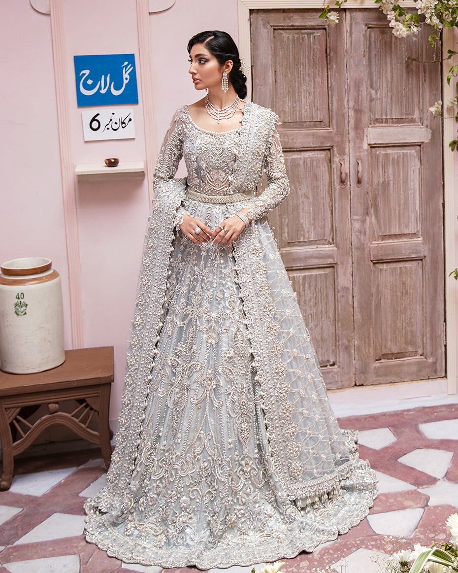 Nur B-09 (Without Veil) Mehernaaz Bridal Couture Collection 2021 