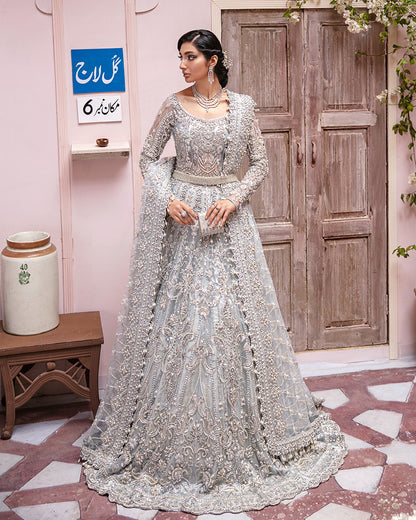 Nur B-09 (Without Veil) Mehernaaz Bridal Couture Collection 2021 