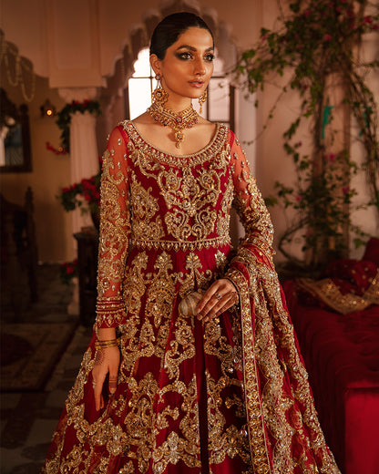 Gulrukh B-15 Mehernaaz Bridal Couture Collection 2021