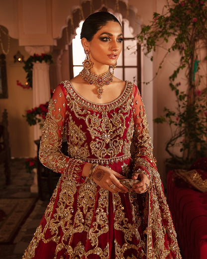 Gulrukh B-15 Mehernaaz Bridal Couture Collection 2021