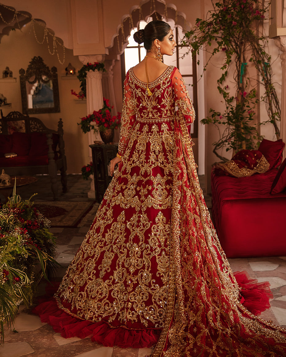 Gulrukh B-15 Mehernaaz Bridal Couture Collection 2021