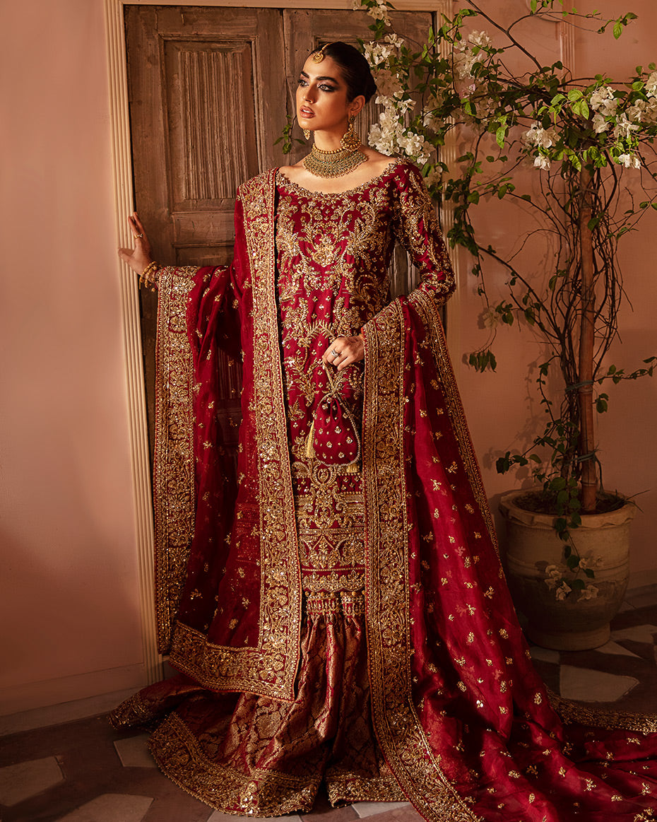 Azrah B-12 Mehernaaz Bridal Couture Collection 2021