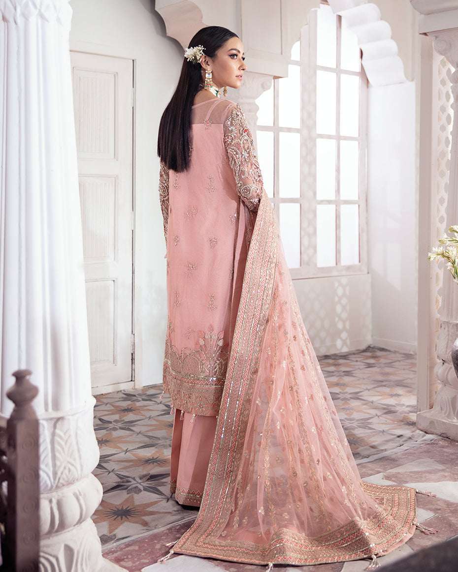 Arjumand Embroidered Net 3-Piece Suit WS-15 - Meherma Wedding Formals Collection