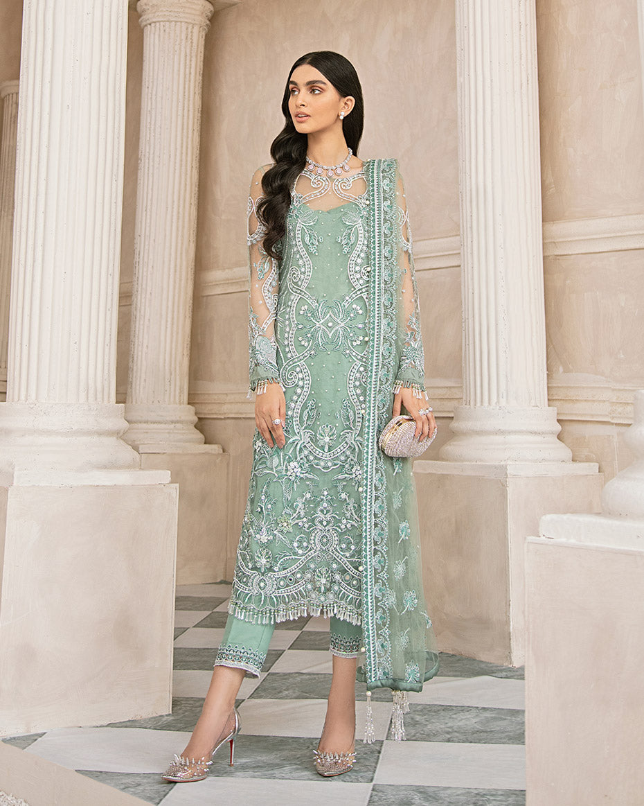  Selene Embroidered Net 4-Piece Suit MG-02 Mirabella Collection