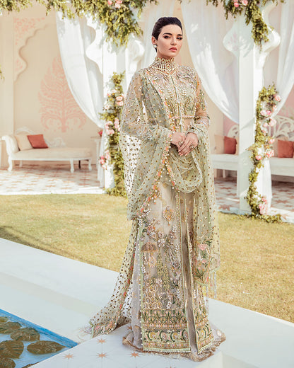 Cher Embroidered Net 3-Piece Suit WS-04 - Fleur De Rose Wedding Formals