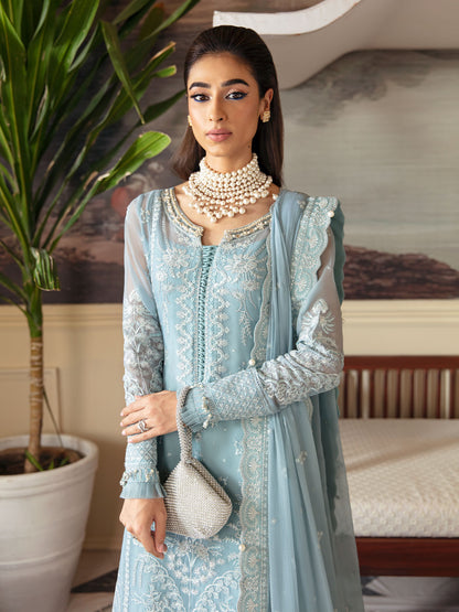 Calypso GL-EC-23V1-05 Embroidered Chiffon 2023 volume 1 by Gulaal