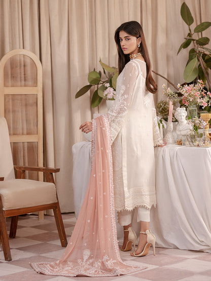 Meesha UC-02 Embroidered Chiffon 2023 by Gulaal