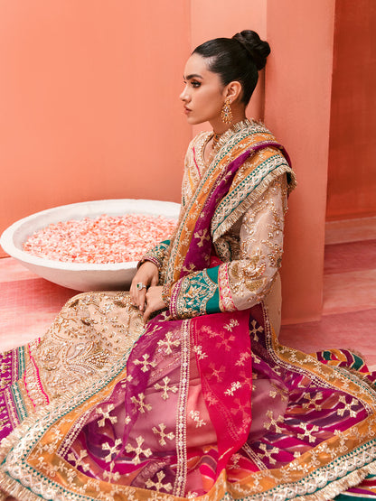 Zohal GL-WS-22V1-26 Zaryaab Wedding Formals Collection by Gulaal