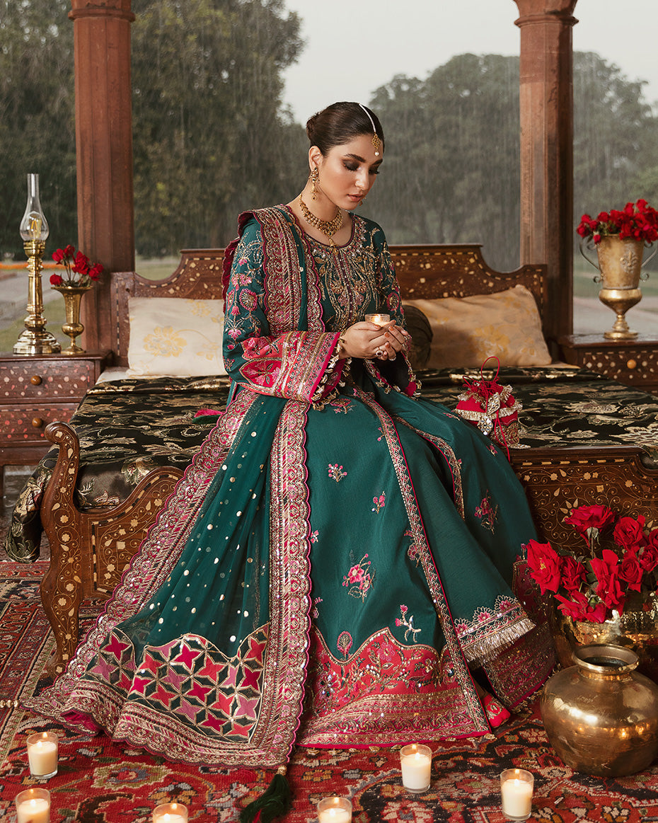 Dilara Embroidered Silk 3-Piece Suit WU-06 Wedding Unstitched Collection 2021